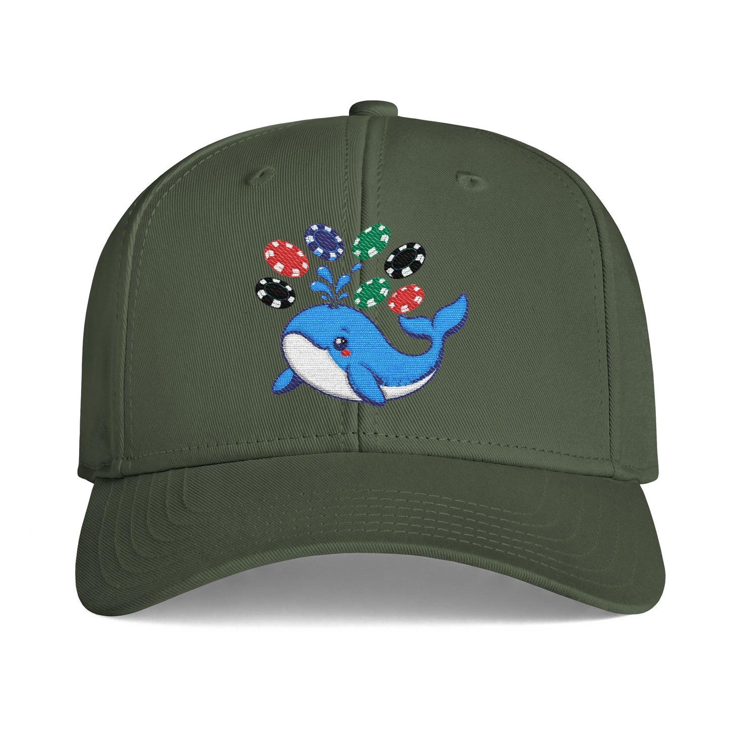 GGC [Poker Whale] Poker Hat — Structured Snapback
