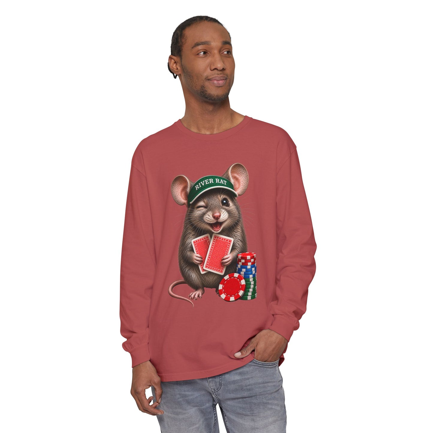 GGC [River Rat] Poker Shirt — Long Sleeve Shirt