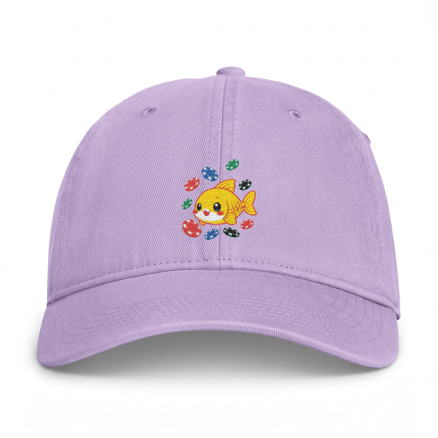 GGC Poker Fish Cap | Washed Coastal Dad Hat