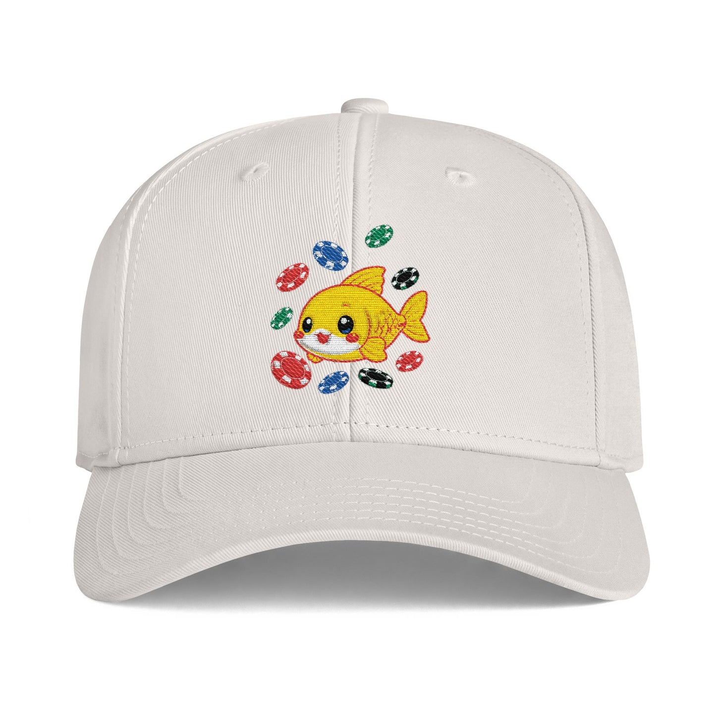 GGC [Poker Fish] Poker Hat — Structured Snapback