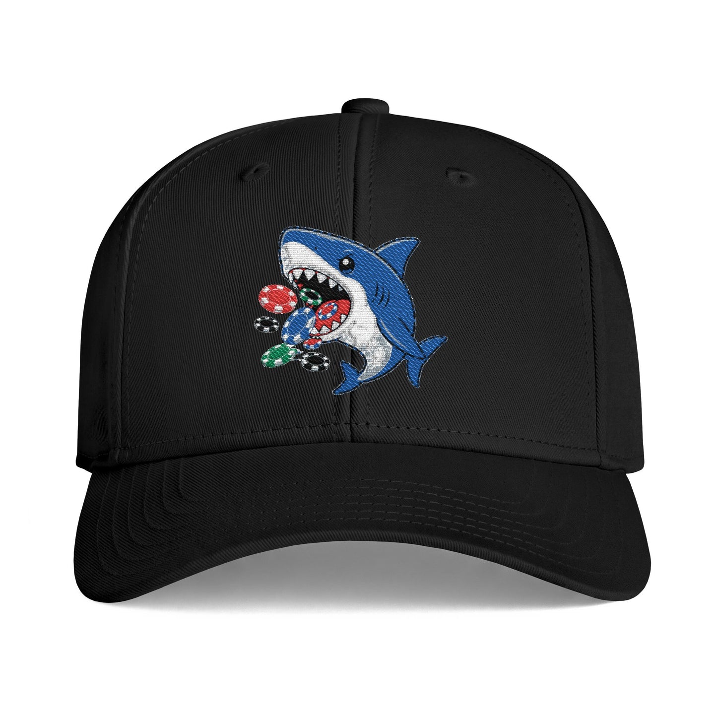 GGC [Poker Shark] Poker Hat — Structured Snapback