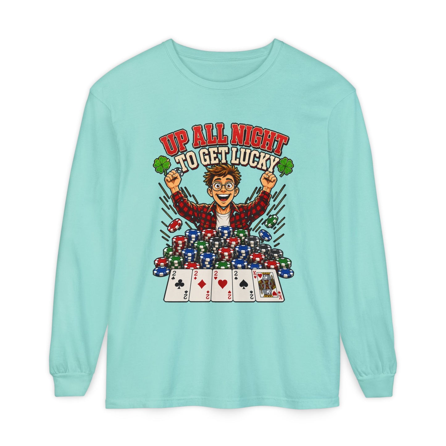 GGC Up All Night To Get Lucky | Long Sleeve Shirt