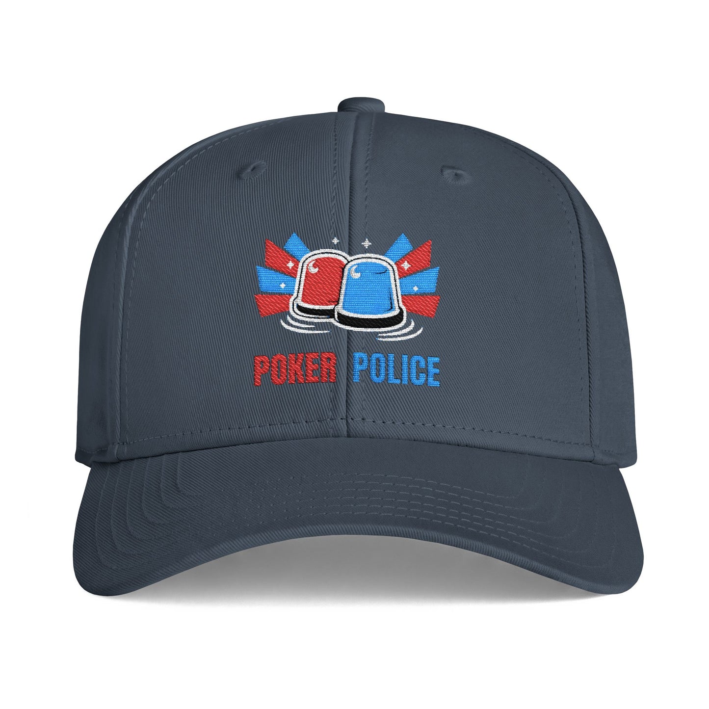 GGC [Poker Police] Poker Hat — Structured Snapback