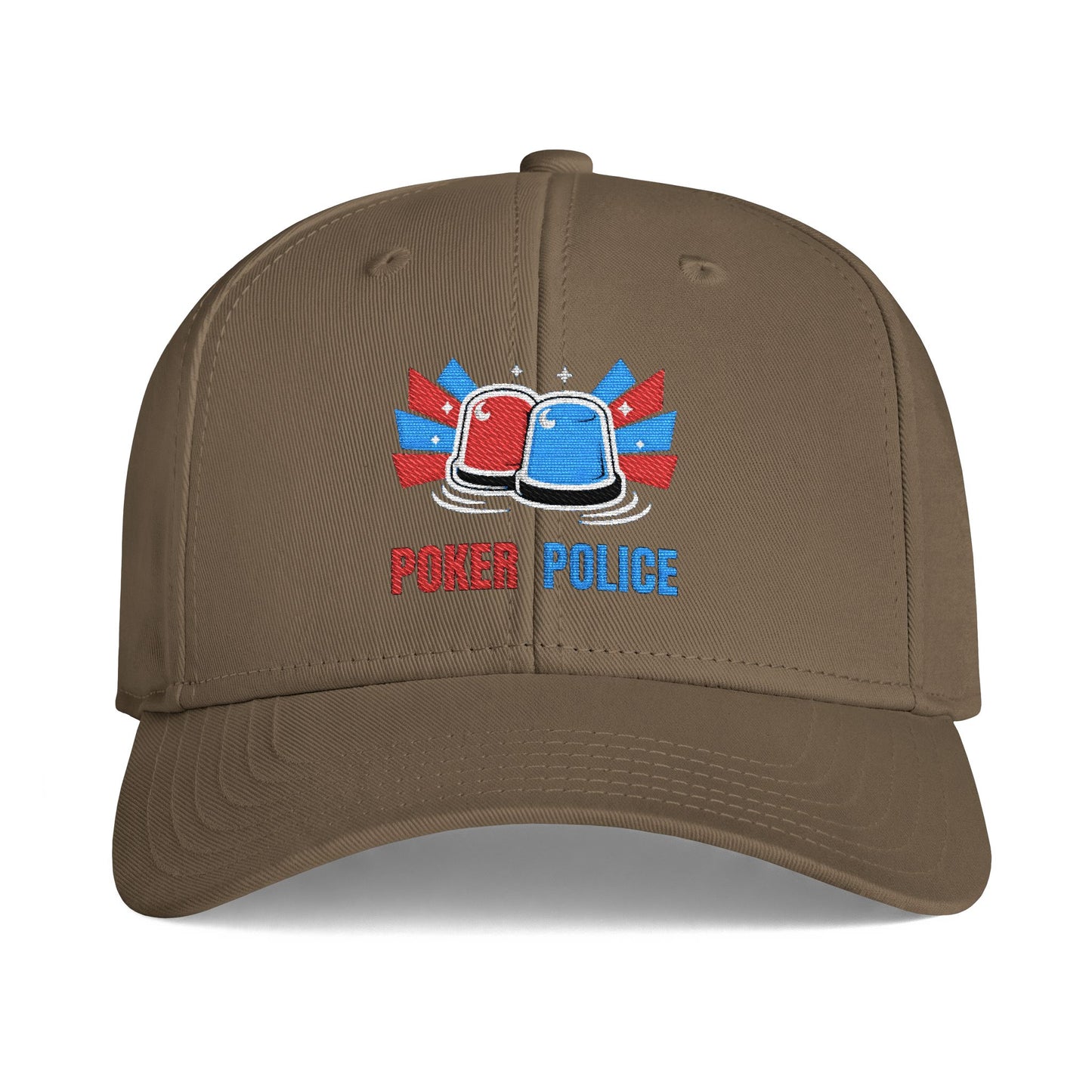 GGC [Poker Police] Poker Hat — Structured Snapback