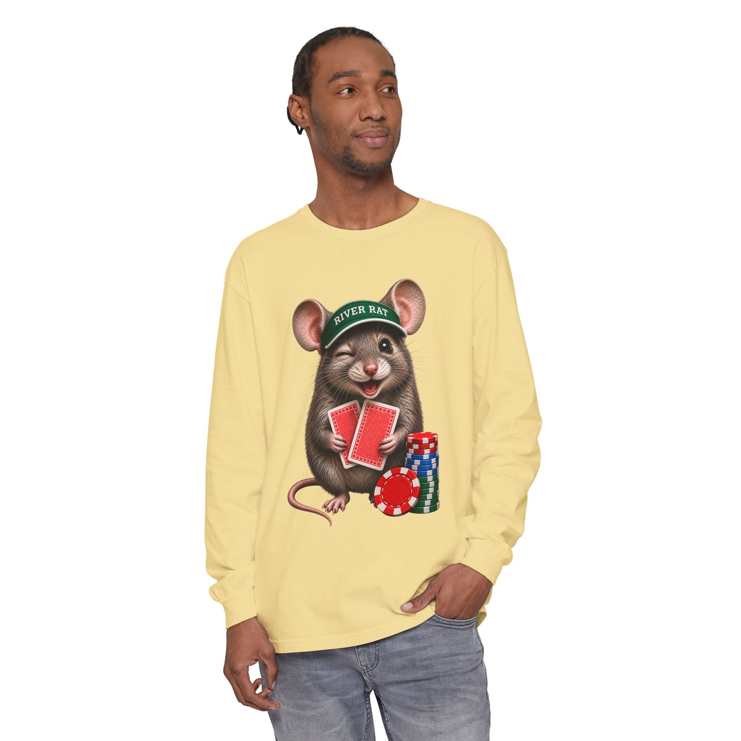 GGC [River Rat] Poker Shirt — Long Sleeve Shirt