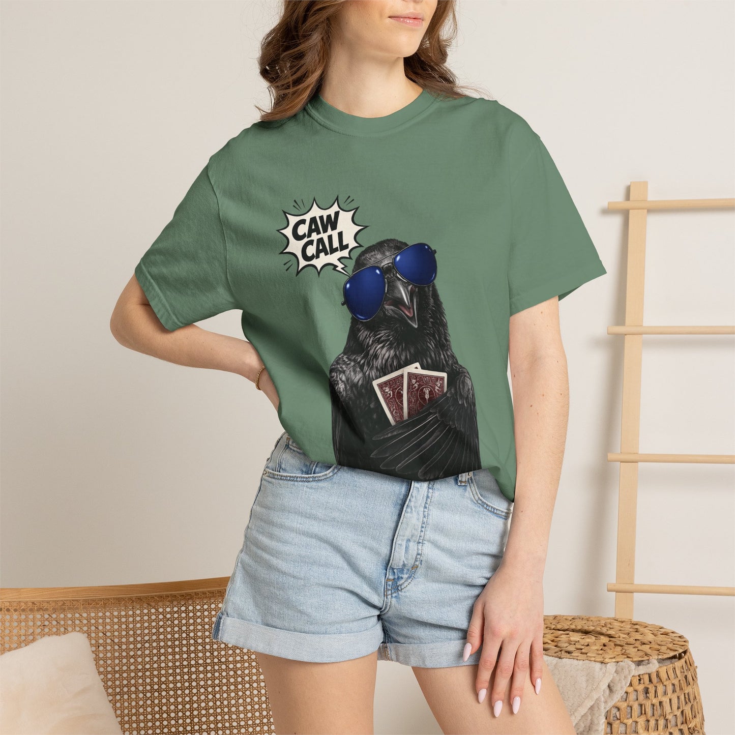 GGC Caw Call Crow Poker Shirt | T-Shirt