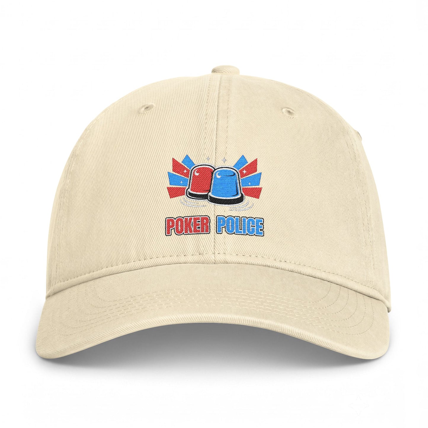 GGC Poker Police | Washed Coastal Baseball Hat