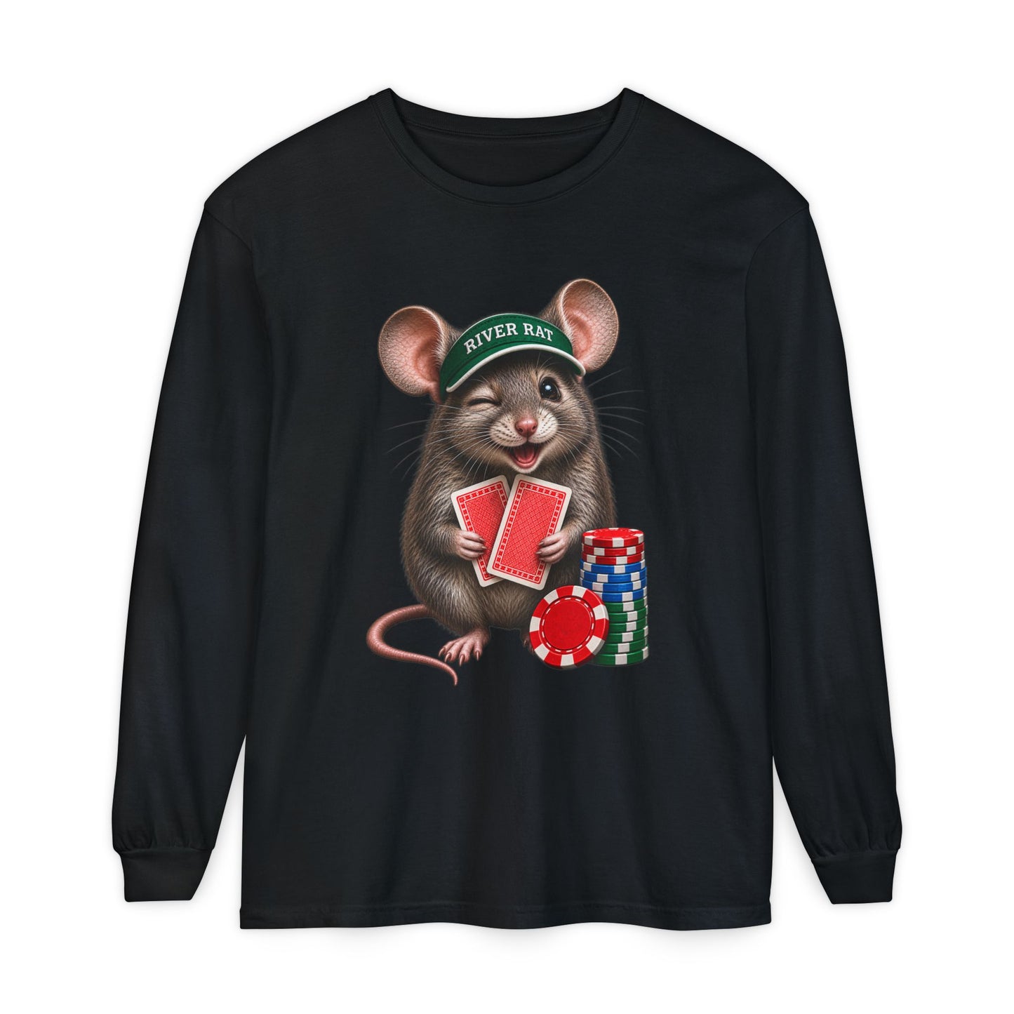 GGC [River Rat] Poker Shirt — Long Sleeve Shirt