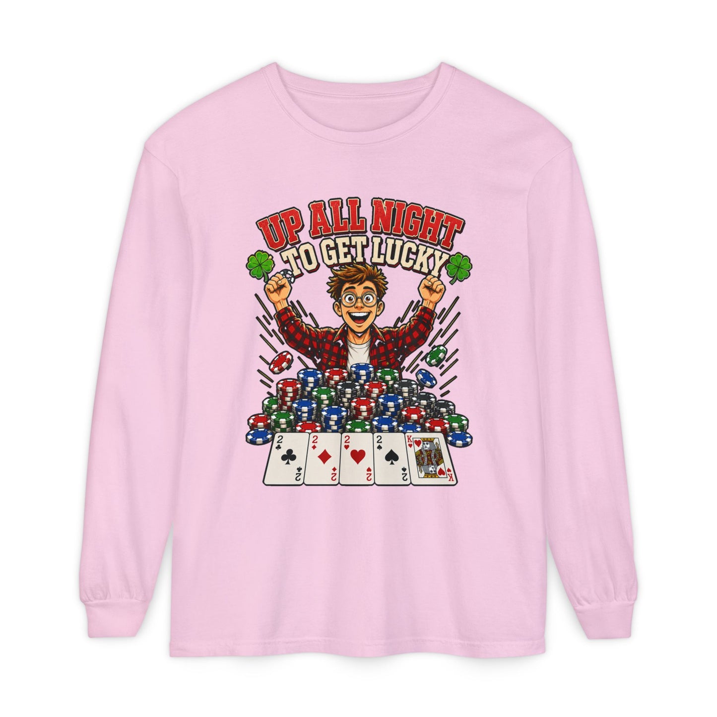 GGC Up All Night To Get Lucky | Long Sleeve Shirt