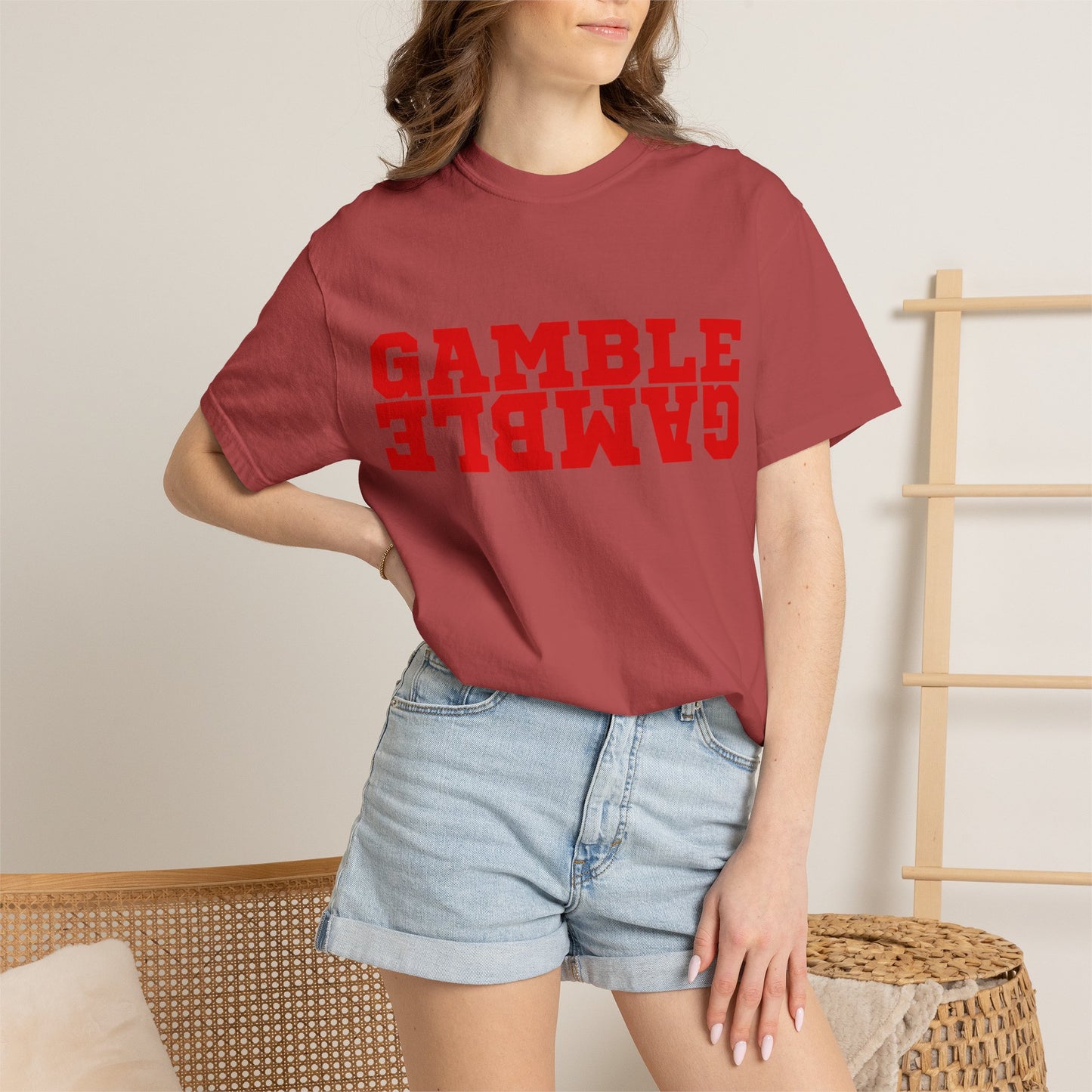 GGC [Red Gamble Gamble] Poker Shirt — T-Shirt