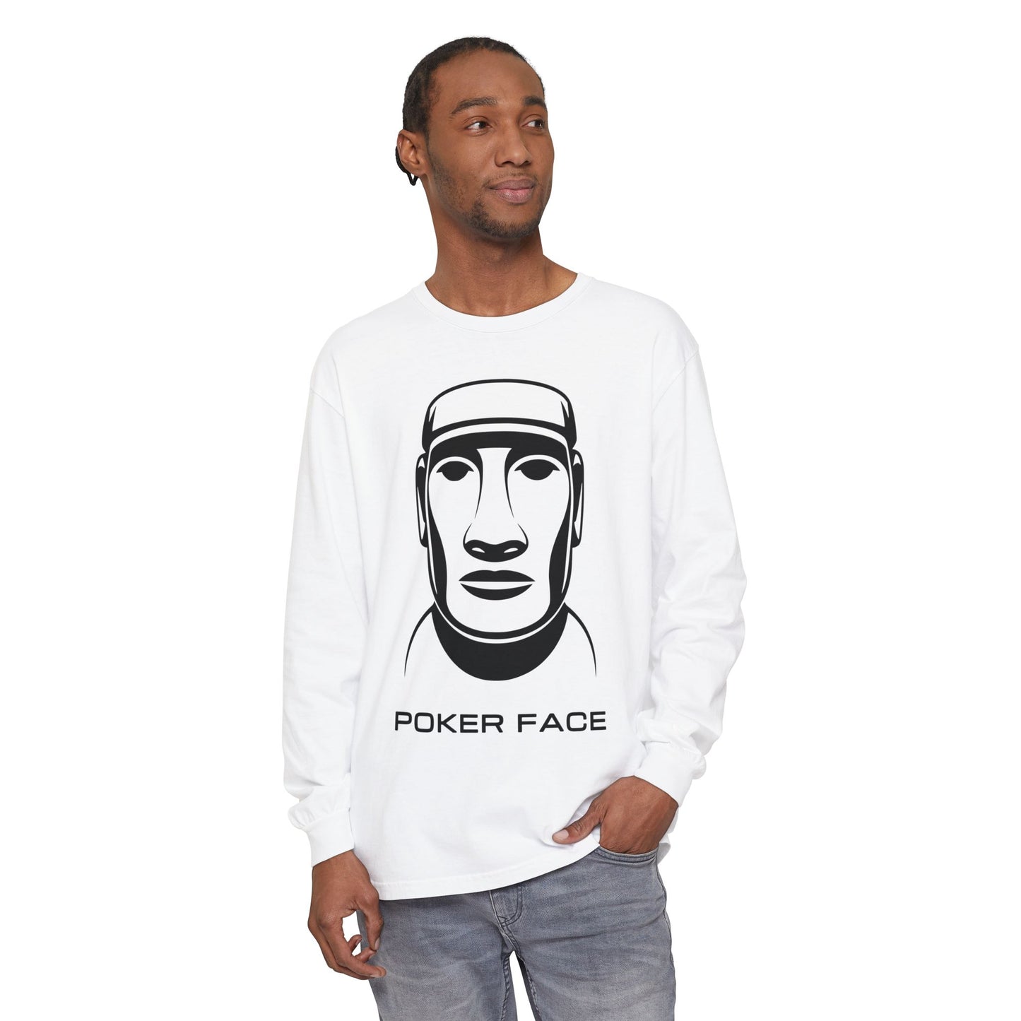 GGC Poker Face | Long Sleeve Shirt