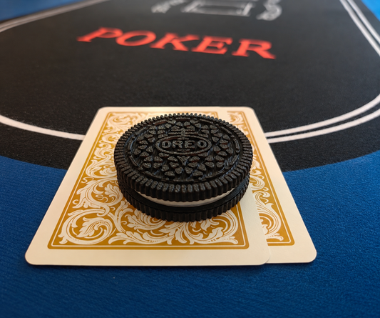 Rounders Inspired Poker Cookie Card Guard Spinning Fidget (Card Protector)